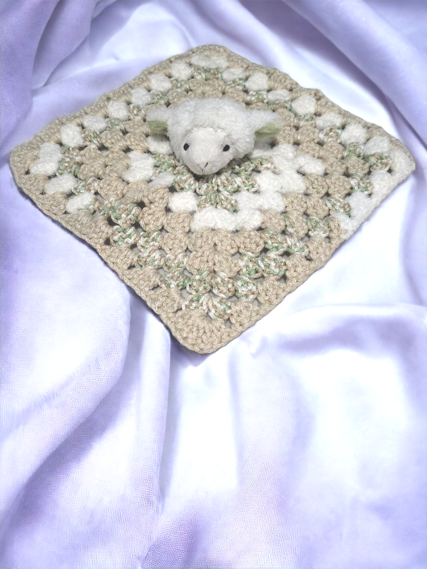 Lamb (Inside Border) Security Blanket