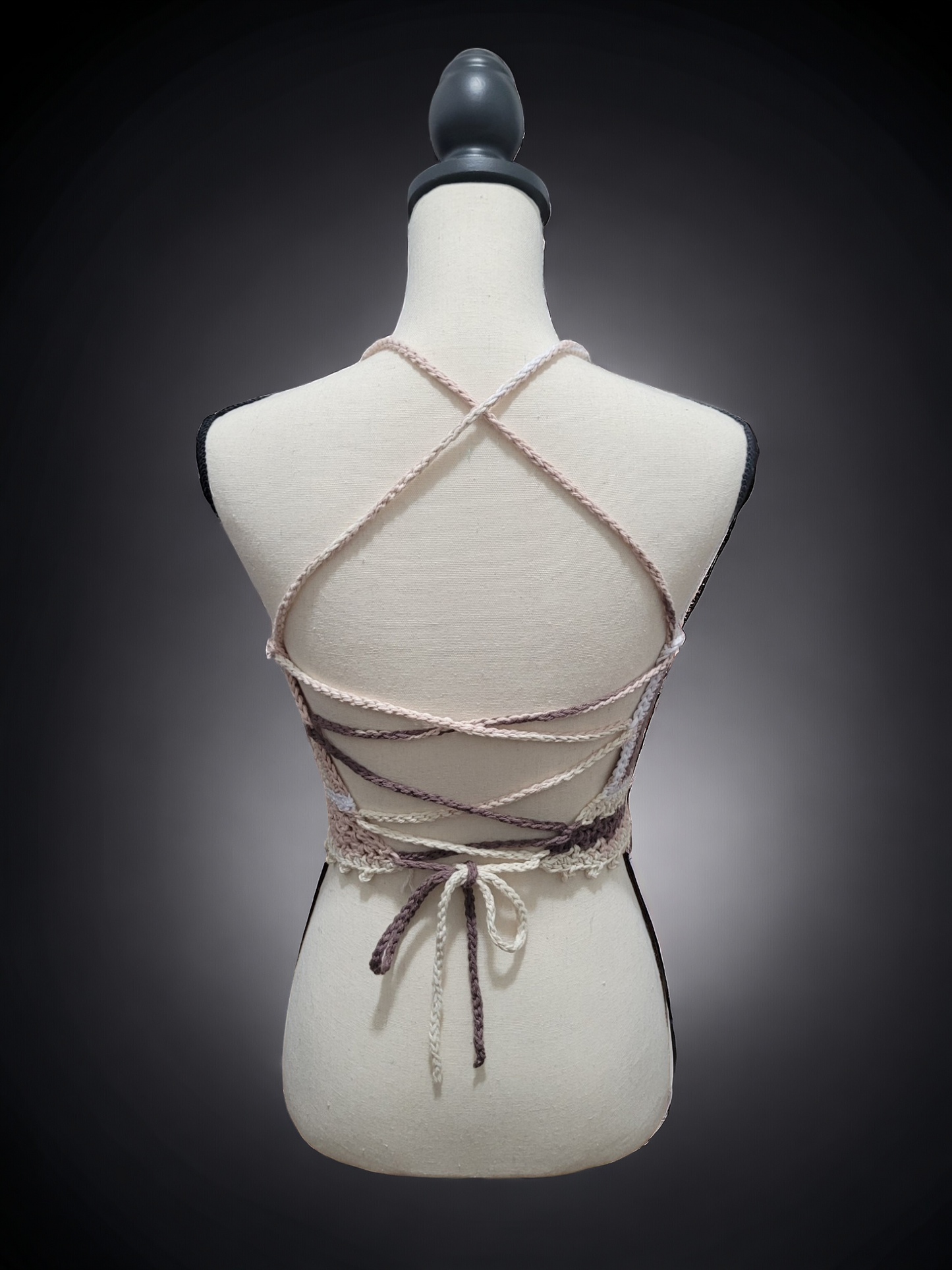 Neapolitan Bikini Crop Top