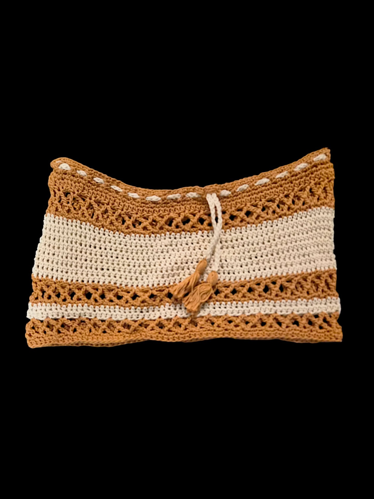 Orange/Cream Skirt