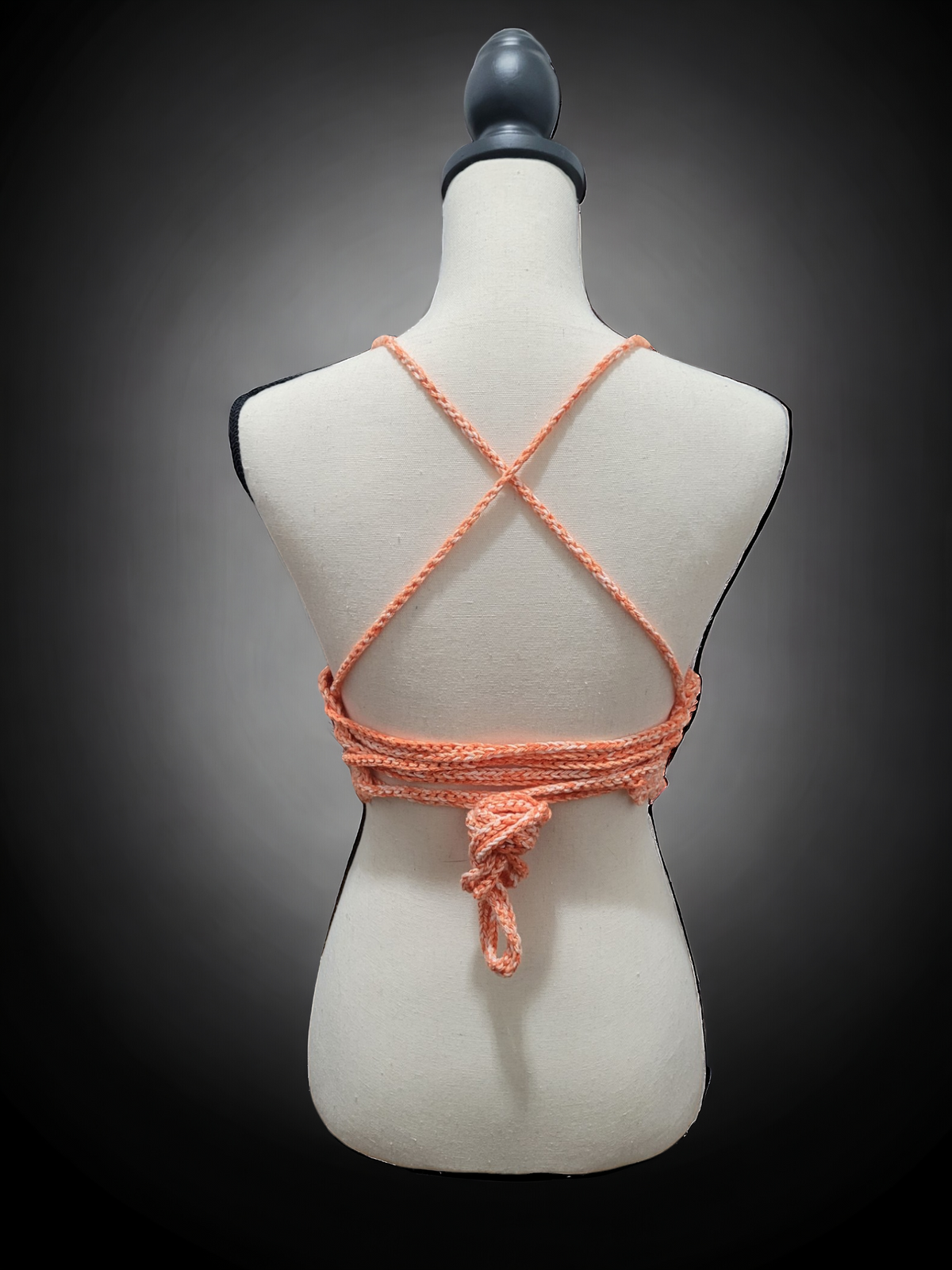Orange Bikini Crop Top