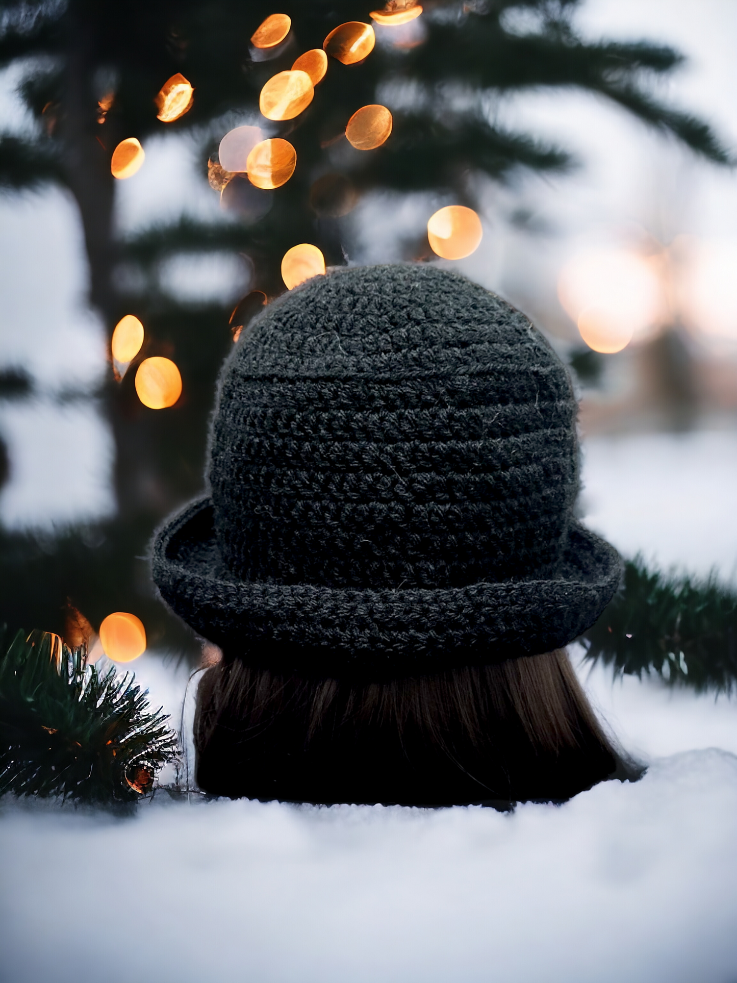 Black Paddington Hat