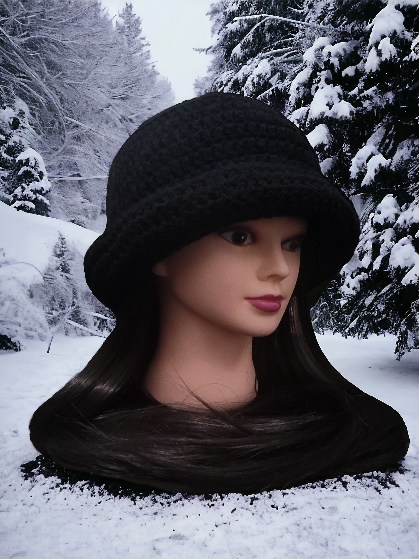 Black Paddington Hat