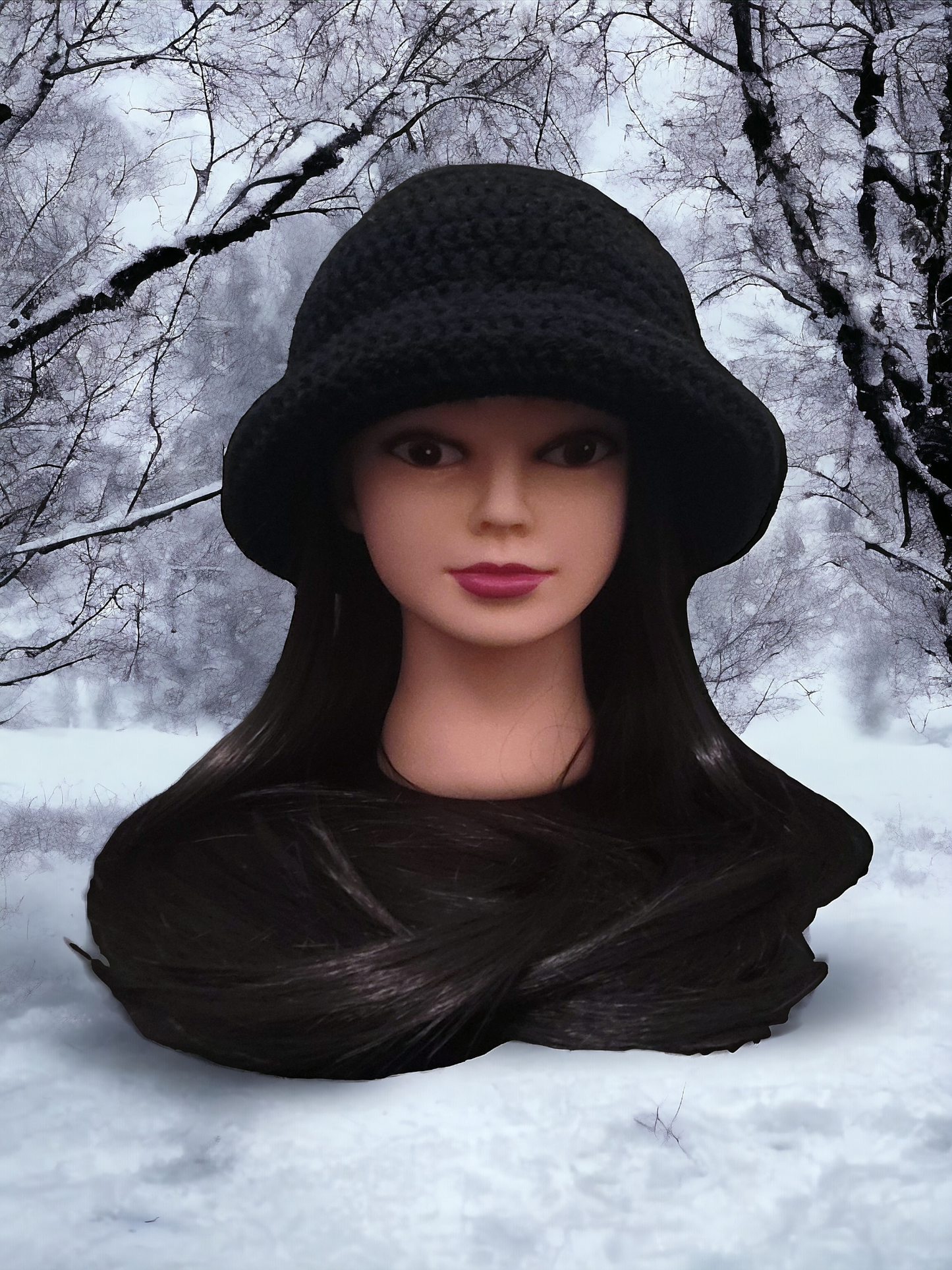 Black Paddington Hat